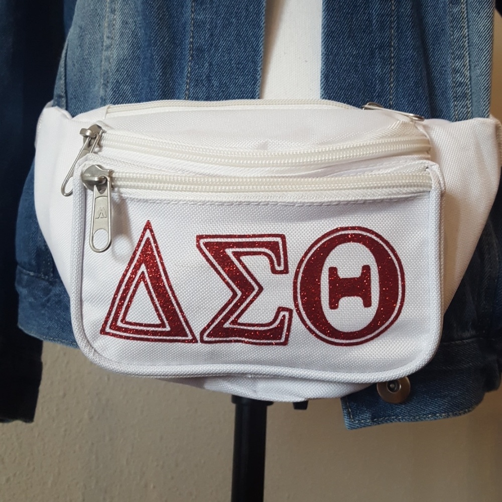 Delta sigma theta sorority fanny pack - Picture 5 of 7